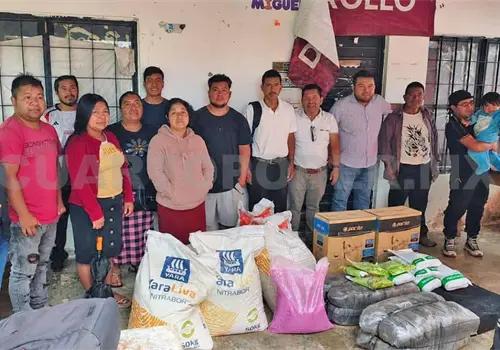 Llevan más apoyos a cafeticultores en zona alta Llevan más apoyos a cafeticultores en zona alta