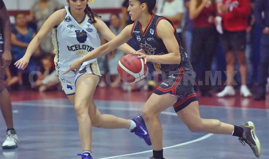 Las Ocelotas de la Unach debutaron con victoria sobre Cazadoras de Tapachula en el arranque de la Liga Nacional Femenil Cibapac, en el Centro de Convivencias Jaime Sabines del Cobach 13. Cortesía
