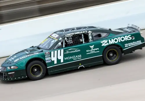 Santos Zanella valora su Top 10 en Nascar Santos Zanella valora su Top 10 en Nascar