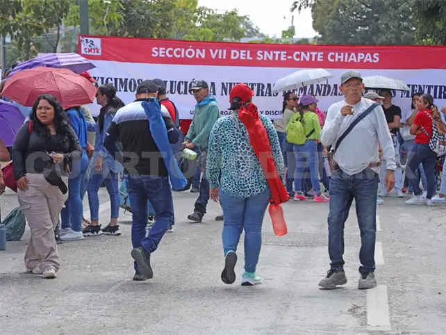 Vigilancia en carreteras por paros magisteriales