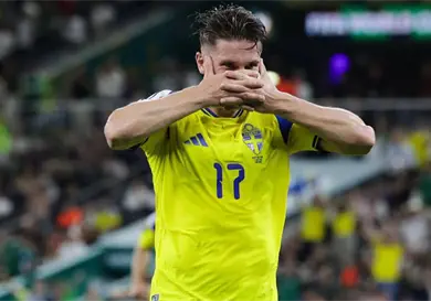 Suecia golea a Túnez 5-1 en Estadio Monterrey Suecia golea a Túnez 5-1 en Estadio Monterrey