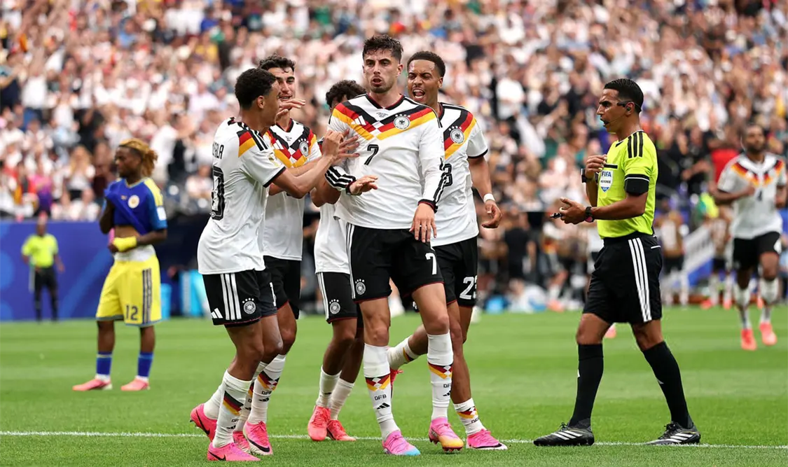 Kai Havertz marcó un doblete y encabezó la goleada de Alemania sobre Curazao, en una exhibición de poderío ofensivo durante su debut en la Copa del Mundo 2026. Agencias