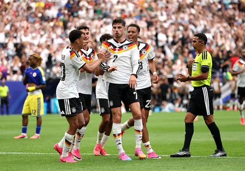 Alemania se aprovecha de Curazao y le mete 7 goles Alemania se aprovecha de Curazao y le mete 7 goles