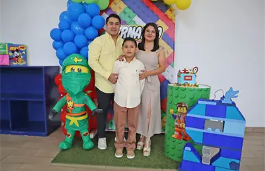 Bernardo festej&oacute; 9 a&ntilde;os de vida