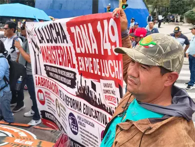 Pide CNTE al Gobierno definir si continuar&aacute; di&aacute;logo