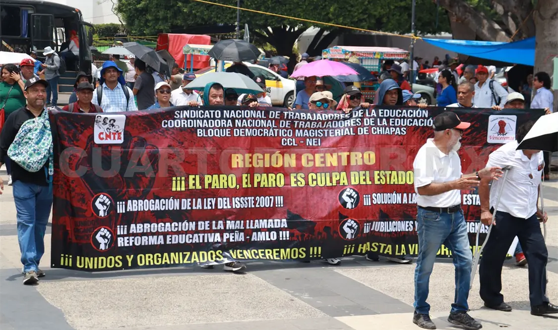 Ante el paro instalado en el parque central, la catedral ha presentado una disminución en sus visitantes. CP