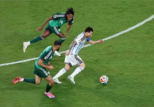 Argentina debuta con victoria ante Argelia Argentina debuta con victoria ante Argelia