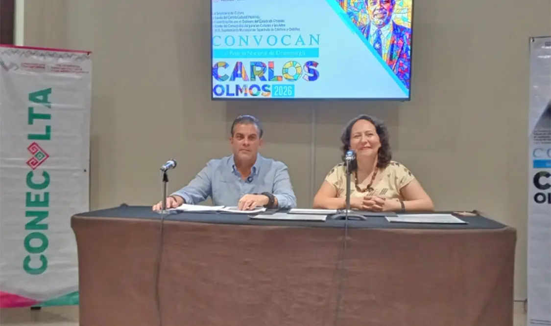 En el evento fue presentada la convocatoria del Premio Nacional de Dramaturgia Carlos Olmos. Cortesía