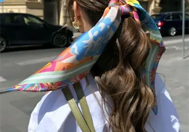 Como elevar tu outfit con un pa&ntilde;uelo