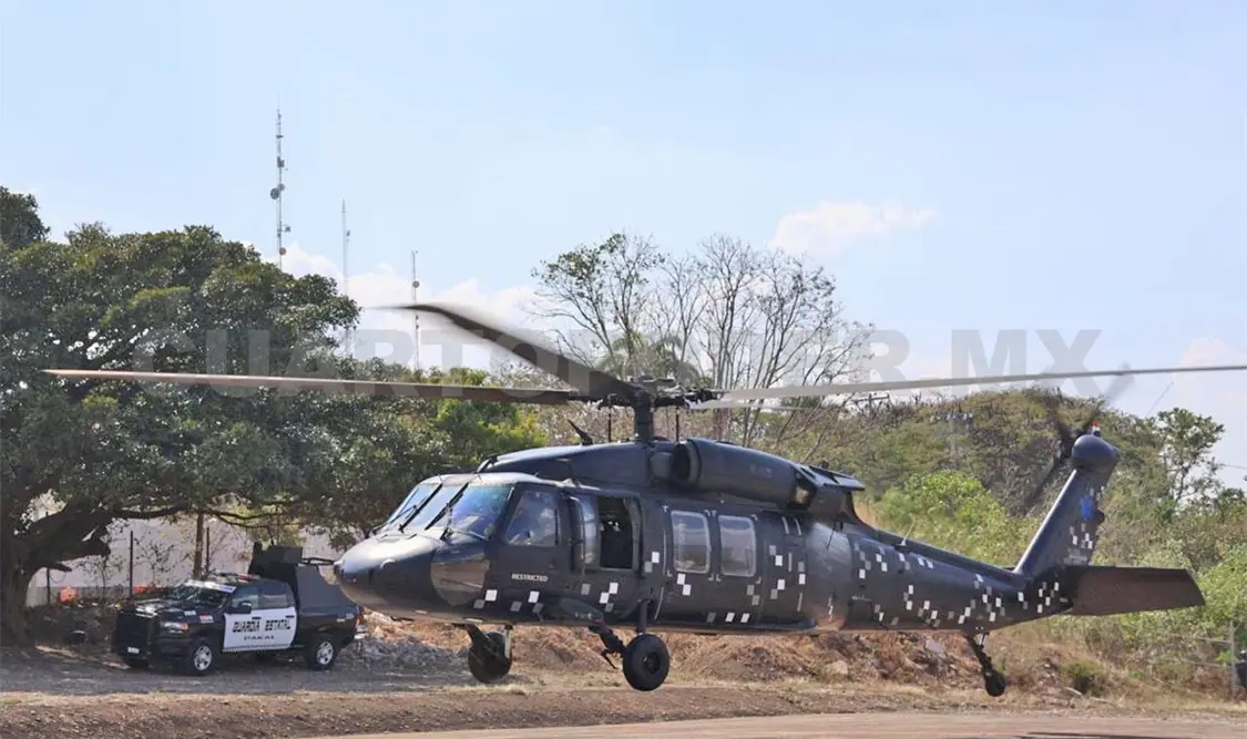 Se ha utilizado la aeronave para diversas operaciones de Seguridad. Diego Pérez / CP