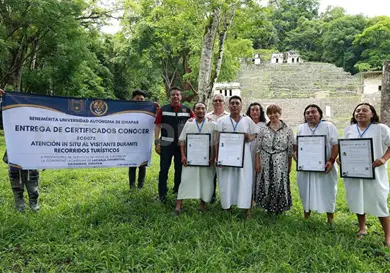 Impulsan certificación de guías lacandones Impulsan certificación de guías lacandones