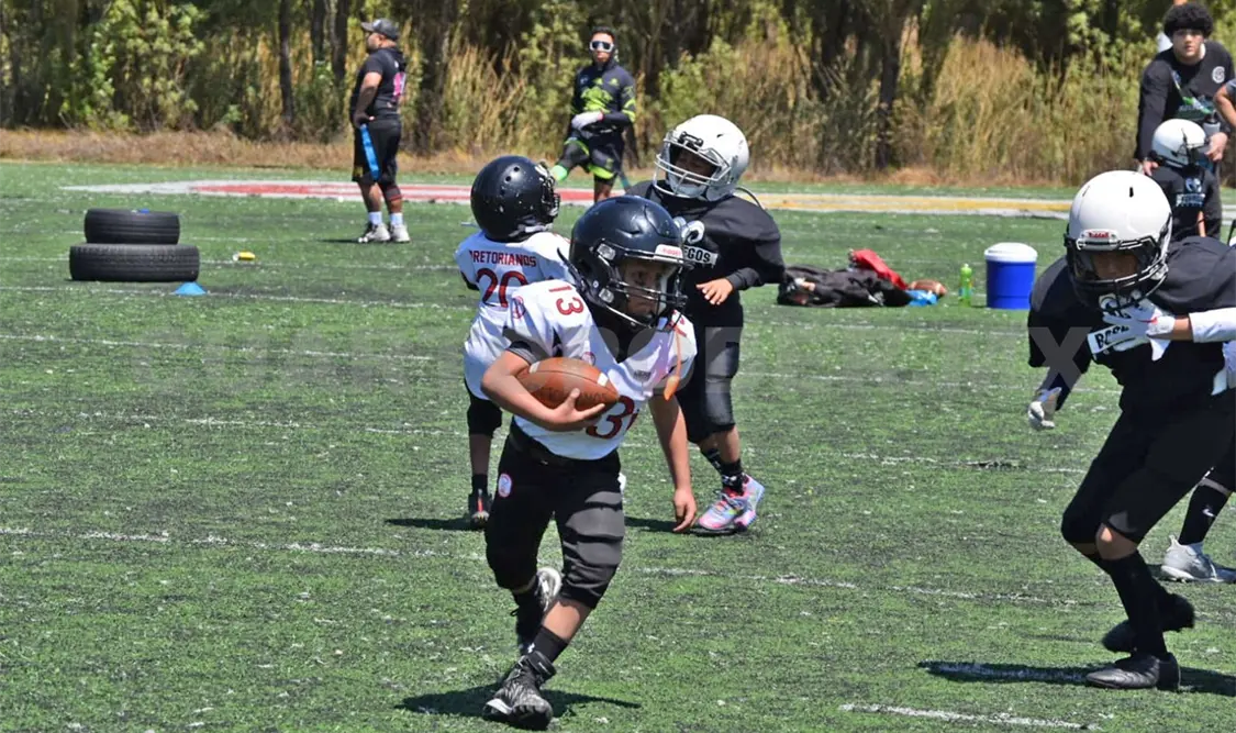 Gran nivel de los equipos activos en la Organización Estatal de Futbol Americano Chiapas. Cortesía