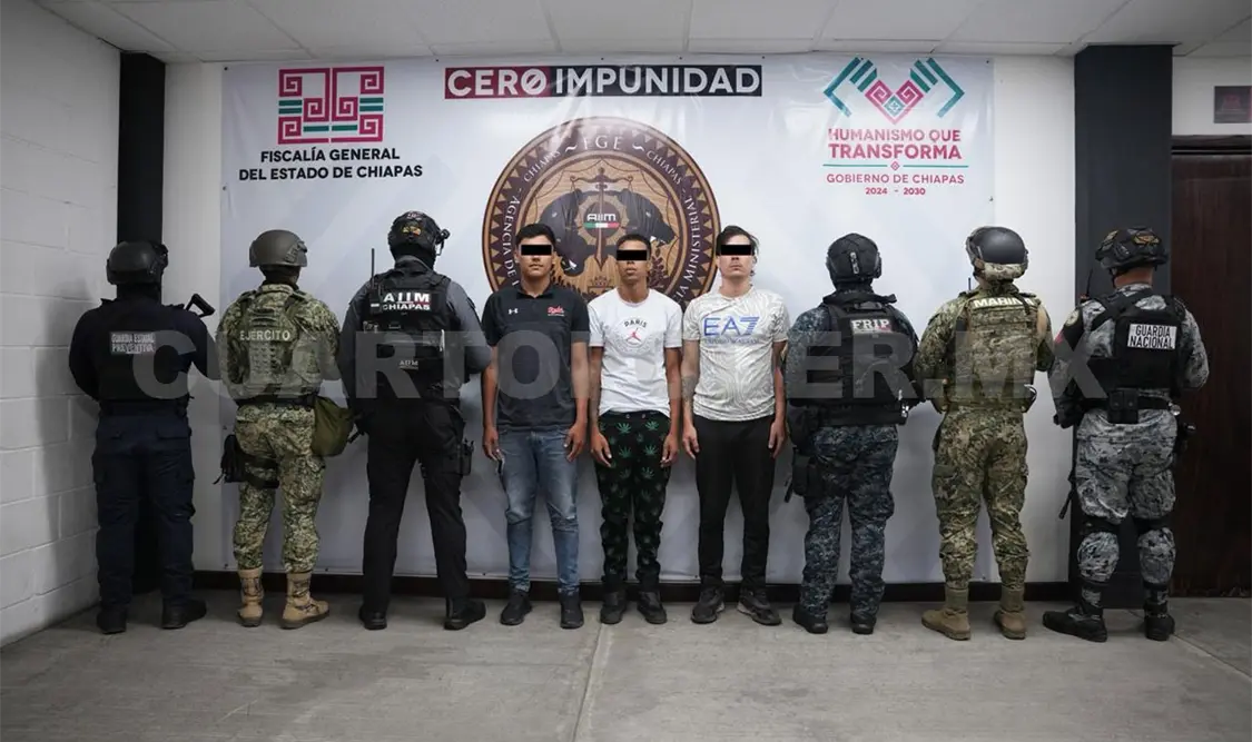 Cobraban mediante extorsión, por lo que la autoridad, en operativos los detuvo. Cortesía