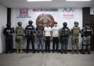Desmantelan banda dedicada a extorsión "gota a gota" en Tuxtla Desmantelan banda dedicada a extorsión "gota a gota" en Tuxtla