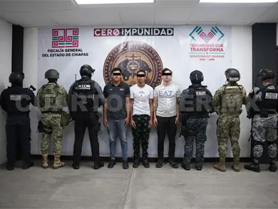 Desmantelan banda dedicada a extorsión "gota a gota" en Tuxtla Desmantelan banda dedicada a extorsión "gota a gota" en Tuxtla