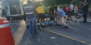 Arrollan a motorista y fallece en hospital Arrollan a motorista y fallece en hospital