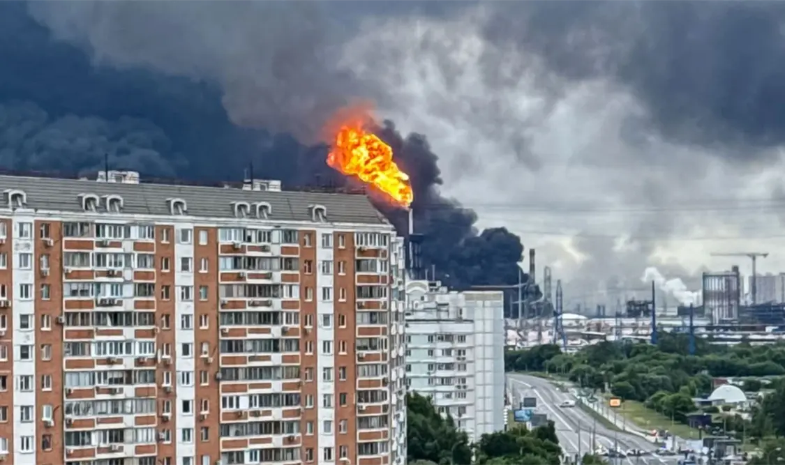 Al menos 17 personas resultaron heridas en los bombardeos. Cortesía