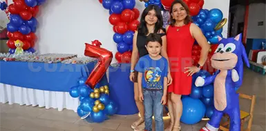 Diego Gael celebr&oacute; sus fant&aacute;sticos 7 a&ntilde;os