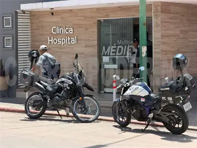 Bala perdida hiere a un adulto mayor