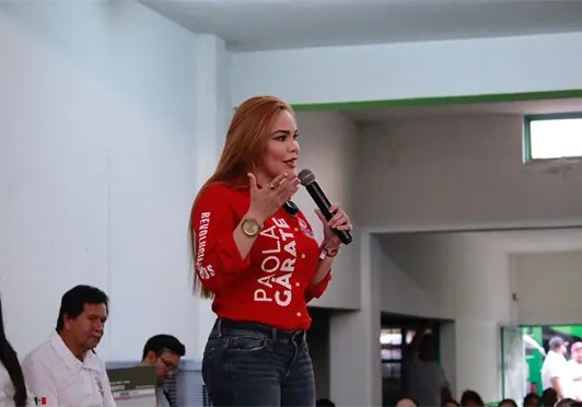 Paola G&aacute;rate rechaza nexos con el narco