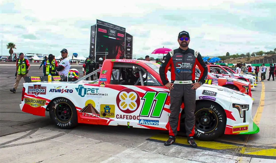 El volante del Prime Sports Racing Team buscará recomponer el camino el 27 de junio en el autódromo de Querétaro. Cortesía