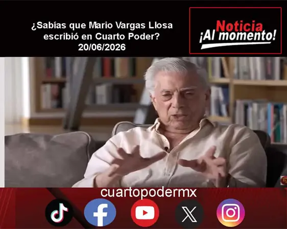 &iquest;Sab&iacute;as que Mario Vargas Llosa escribi&oacute; en Cuarto Poder?