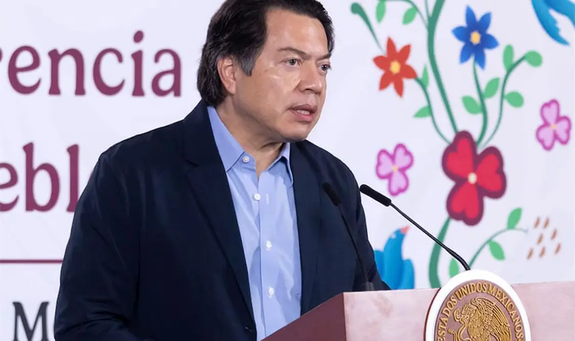 Mario Delgado dijo que los recursos son destinados al rezago educativo. Cortesía