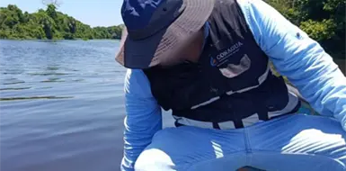 Indagan muerte de peces en el río Limón, Veracruz Indagan muerte de peces en el río Limón, Veracruz