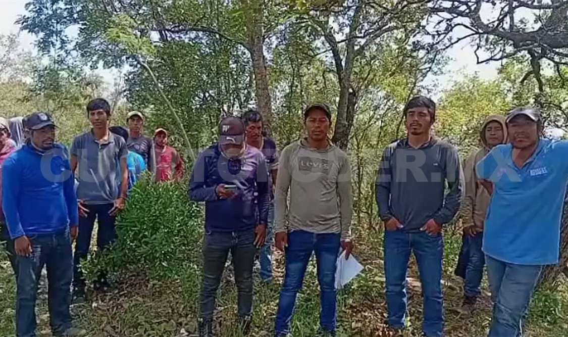 Los campesinos destacan que el conflicto tiene antecedentes de varias décadas. Cortesía
