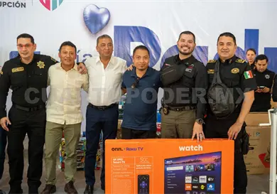 Pap&aacute;s polic&iacute;as cumplen doble misi&oacute;n: Aparicio