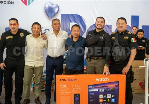 Papás policías cumplen doble misión: Aparicio Papás policías cumplen doble misión: Aparicio