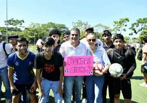 Yamil Melgar promueve el deporte en Tapachula
