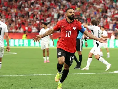 Salah gu&iacute;a a Egipto en su primera victoria