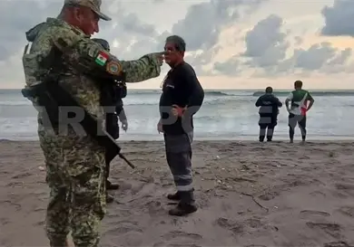 Cabo del Ej&eacute;rcito se ahoga en el mar de Playa Linda