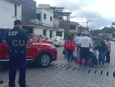 Atropellan a mujer en el barrio San Ramón Atropellan a mujer en el barrio San Ramón