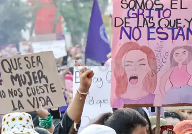 Piden protecci&oacute;n a madre de familia