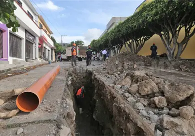 35 mdp para atender drenajes da&ntilde;ados en la capital