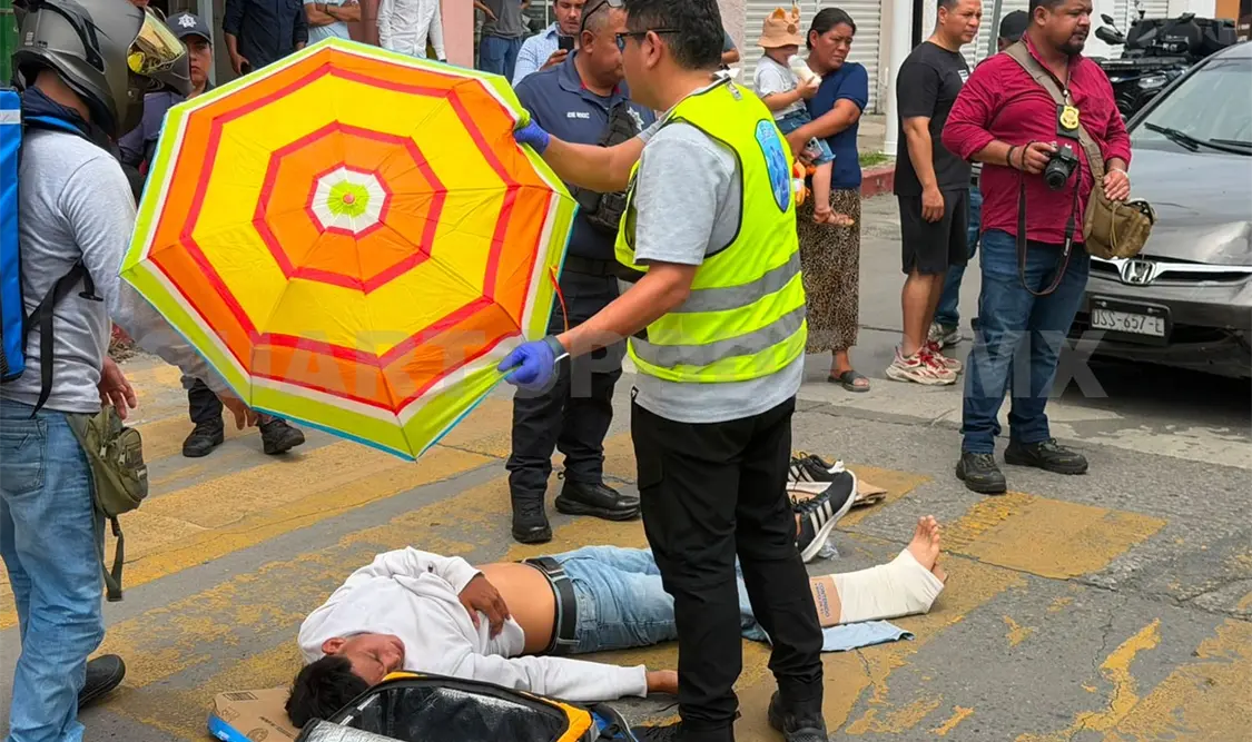 Los paramédicos tardaron cerca de 45 minutos en arribar. Ulises Villalobos / CP