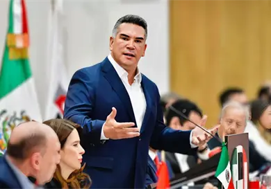 Acto de reconocimiento del triunfo en Colombia