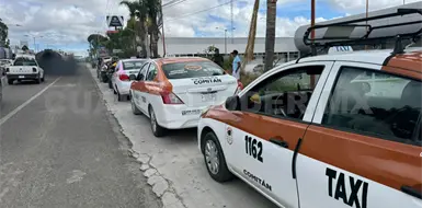 Transportistas se manifiestan en Comit&aacute;n