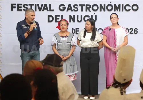 Realizan Festival Gastron&oacute;mico del Nuc&uacute;