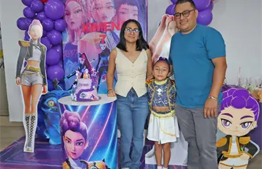 Ximena y su explosiva fiesta k-pop