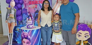 Ximena y su explosiva fiesta k-pop