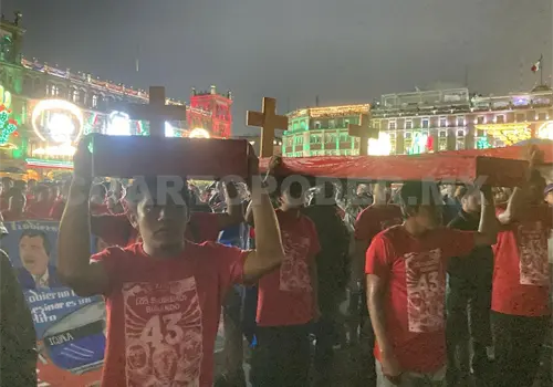 Jacinto Canek recuerda a los 43 de Ayotzinapa