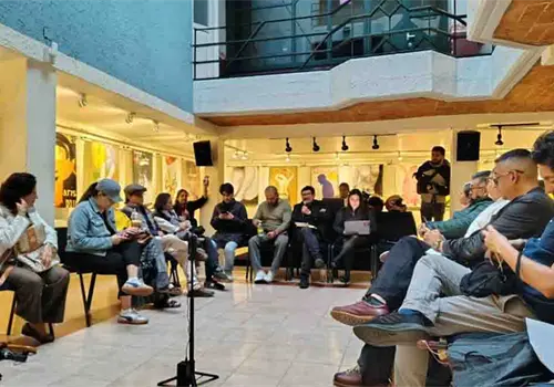 Debaten sobre el futuro de la Casa del Poeta en CDMX