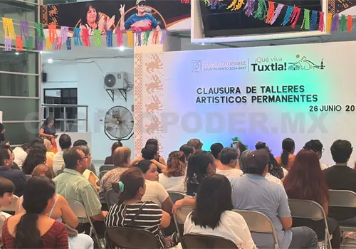 Realizan clausura de talleres art&iacute;sticos