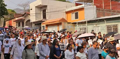 Honran a patronos de colonia Potrero Mirador Honran a patronos de colonia Potrero Mirador