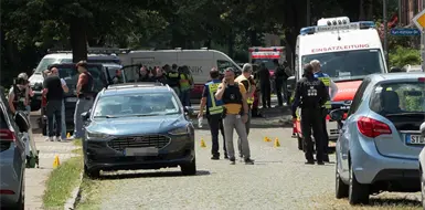 Violencia en Alemania tras balacera