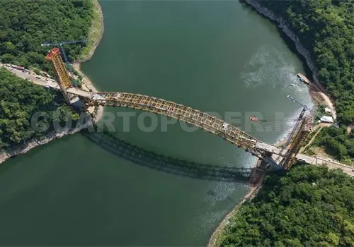 Puente Rizo de Oro con avance del 91%