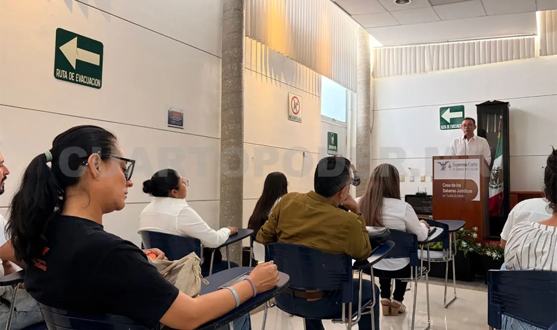 El encuentro reunió a representantes del Poder Legislativo y Judicial, la academia y las instituciones de seguridad. Paola Romo / CP